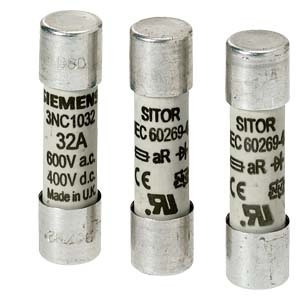 3NC1008 15A 600VAC/700VDC aR 10X38mm SITOR 전원 보호용 실린더적 피지 링크