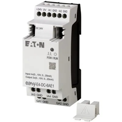 이론 EasyE4 CPU 8DI 4AI 4RO 12/24V DC 또는 24V AC 디스플레이 키보드 이더넷 인터페이스