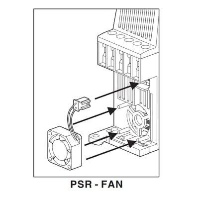 산업용 소프트 스타터 1SFA896311R1001 PSR-Fan 3-45 부드럽고 작동을 위해