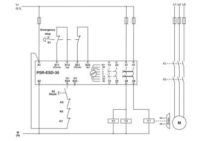 PSR-SCP-24DC/ESD/4X1/30 안전 릴레 산업 보호에 대한 이상적인 해결책