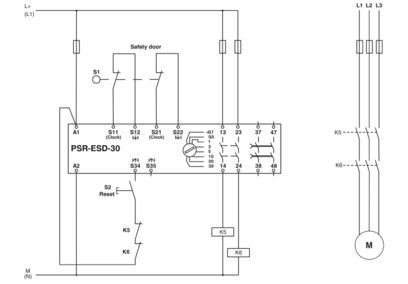 PSR-SCP-24DC/ESD/4X1/30 안전 릴레 산업 보호에 대한 이상적인 해결책