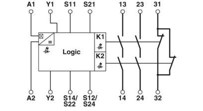 PSR-SPP-24UC/THC4/2X1/1X2 안전 릴레 및 산업용 장기 사용