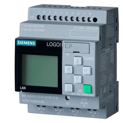 6ED1052-1MD08-0BA1 PLC LOGO 디스플레이 고급 기능과 기능과 함께 기본 모듈