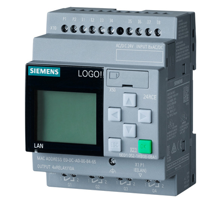 LOGO 8 24RCE 기본 모듈 디스플레이 6ED1052-1HB08-0BA1 장수 옵션