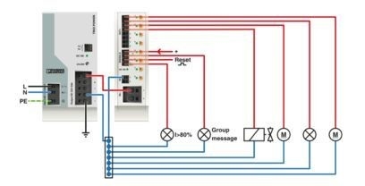 NO-R CBM E8 24DC/0.5-10A 0.5-10A 조절 전류를 가진 전자 회로 차단기