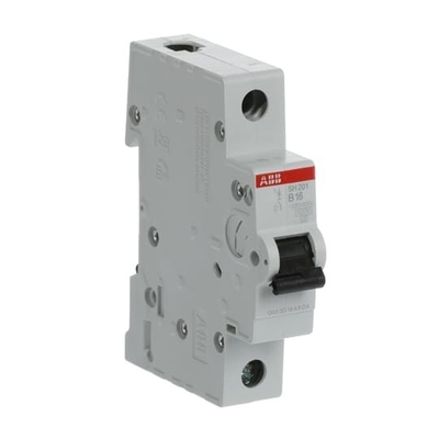 220V BCD 곡선 B 1P MCB SH201-B20 소형 회로 차단기 20A 전기 안전