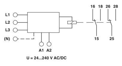 EMD-FL-3V-400 2866064 모니터링 릴레 산업 모니터링을위한 최적 솔루션
