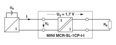 2864419 MINI MCR-SL-1CP-I-I 산업 자동화 시스템용 루프 전동 단속기
