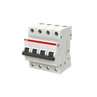 25A BCD 곡선 MCB SH204-B25 소형 회로 차단기 4P 장수 성능