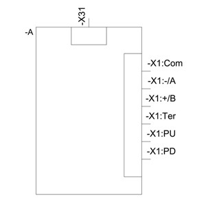 3RW5980-0CR00 원활한 산업 통신을 위한 Modbus RTU 통신 모듈