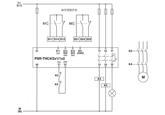 22.5*112*114.5mm PSR-SPP-24UC/THC4/2X1/1X2 안전 릴레이 및 전압 릴레이 이론
