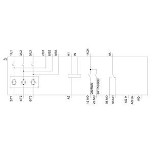 3RW5134-1XC14-0S SIRIUS 소프트 스타터 사이즈 3 스크루 터미널 아날로그 출력 HMI 표준