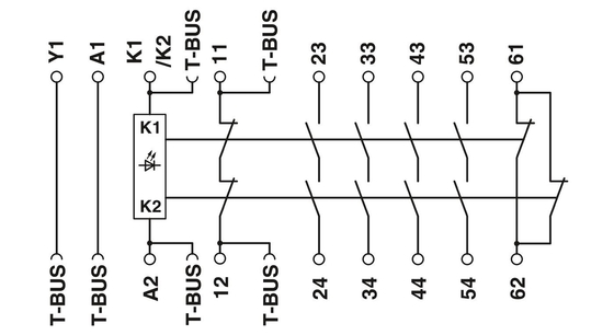 PSR-SCP-24DC/URM4/4X1/2X2/B 확장 모듈 이론 전압 릴레이와 보호