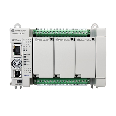 산업 자동화 솔루션용 2080-LC70-24QBB Micro870 24 I/O ENet/IP 컨트롤러