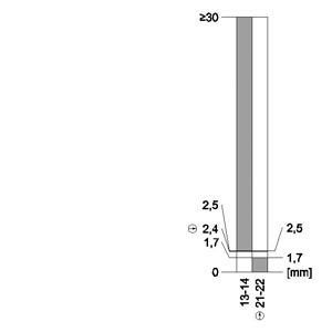 플라스틱 위치 스위치 31mm M20x1.5 LED 분리 액추에이터 3SE5232-0RV40 없이