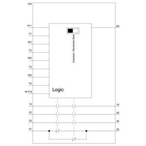 PLC 3SK1111-1AB30 안전 릴레이 3SK1 기본 단위 표준 릴레이 출력 스크루 터미널
