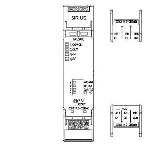 3SK1112-2BB40 산업환경에서의 안전을 보장하기 위한 안전 릴레이 필수 단위