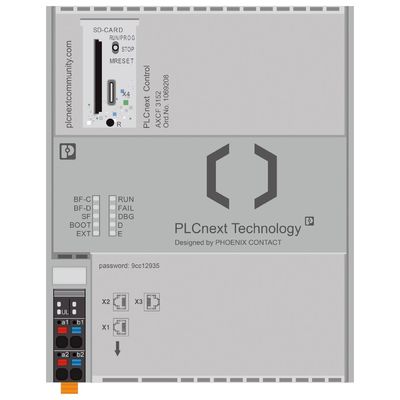 공업 자동화를 Phoenix 연락 1069208 AXC F 3152 컨트롤러와 업그레이드