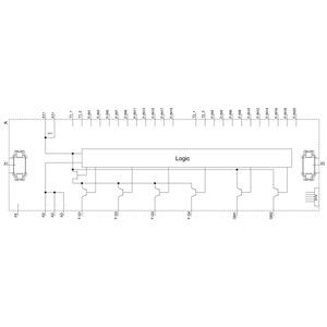 3SK2 45mm 너비 SIRIUS 안전 릴레 산업용 기본 장치 3SK2122-1AA10