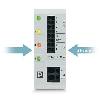 1065729 CBMC E4 24DC/1-10A S-R 전자 장비 효율을 위한 회로 차단기