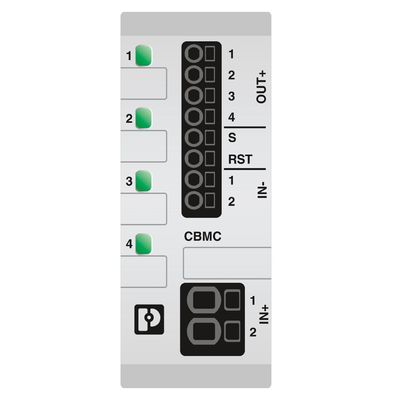 1065729 CBMC E4 24DC/1-10A S-R 전자 장비 효율을 위한 회로 차단기