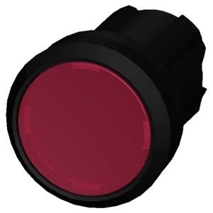 빛나는 빨간색 평면 버튼 3SU1001-0AB20-0AA0 SIRIUS ACT 푸시 버튼 플라스틱 물질