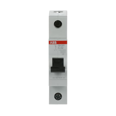 32A MCB SH201-C32 원활하고 전기적인 동작을 위한 소형 회로 차단기 1P C