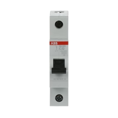 32A MCB SH201-C32 원활하고 전기적인 동작을 위한 소형 회로 차단기 1P C