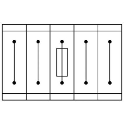 2극 250V AC 65V DC 712123 열자기 장치 회로 차단기 0 25A TCP