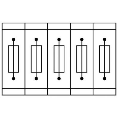 2극 250V AC 65V DC 712123 열자기 장치 회로 차단기 0 25A TCP