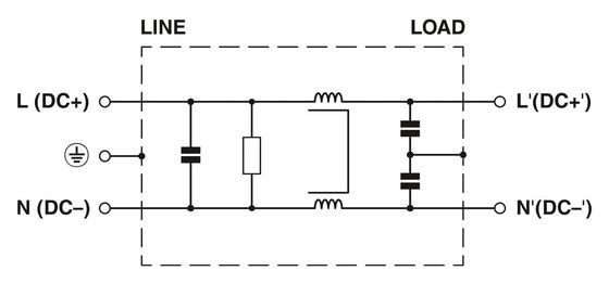 1334398 FIL-WM-1S-1N-10A-250V AC 50/60 Hz 전기 소음 억제를 위한 EMC 필터