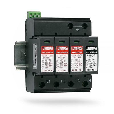 보호 2800183 VAL-MS-T1/T2 335/12.5/3 1-FM 클래스 1/2 번개 보호기