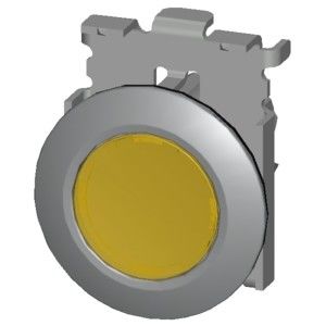 PLC 3SU1061-0JB30-0AA0 금속 매트 켜진 평면 버튼과 베젤