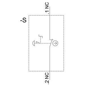 SIRIUS ACT 전체 단위 비상 정지 버튼 PLC 3SU1100-1HB20-1CF0를 풀기 위해 돌리십시오.
