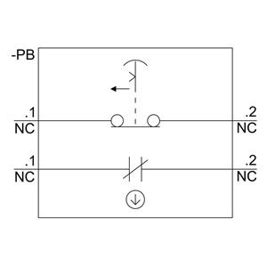 SIRIUS ACT 3SU1100-1HB20-1PG0 비상 정지 장치의 전체 단위 버섯 버튼