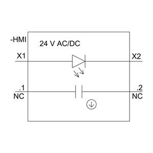 PLC 3SU1102-0AB20-1CA0 SIRIUS ACT 푸시 버튼 플라스틱 라이트 레드 순간 스퀴 터미널