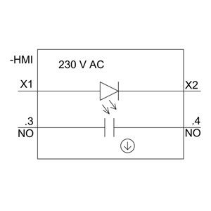 PLC 3SU1106-0AB40-1BA0 SIRIUS ACT 완전 단위 버튼 플라스틱 조명 평면 순간