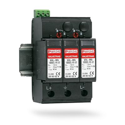 2801161 VAL-MS-T1/T2 1000DC-PV/2 V-FM 클래스 1/2 3극의 번개 보호기