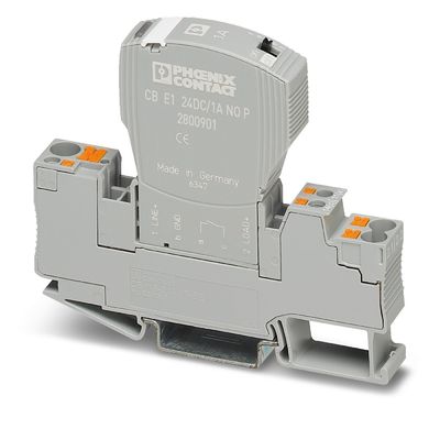 5극 24V DC 2800906 CB E1 24DC/8A NO P 전자 장비 회로 차단기