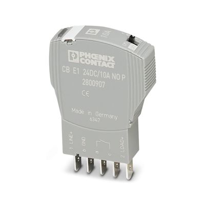 24V DC 2800907 CB E1 24DC/10A NO P 전자 장비 회로 차단기 5극