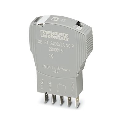 24DC/2A NC P 2800916 CB E1 전자 장비용 서킷 브레이커
