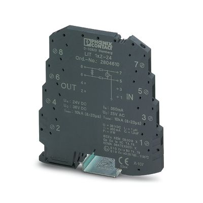 24V DC 2804610 LIT 1X2-24 전압 보호기 2극 보호 시스템