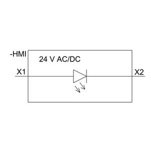 PLC 3SU1401-1BB40-1AA0 전면 장착 및 나사 단말기와 함께 SIRIUS ACT LED 모듈