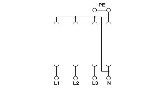 VAL-MS/3 1-BE 타입 2 초전압 보호 기기, 1극, 등급 전압 2838885