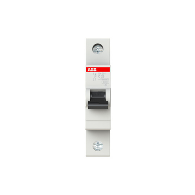 회로 보호 MCB SH201-C25 소형 회로 차단기 1P C 25 A BCD 곡선 C