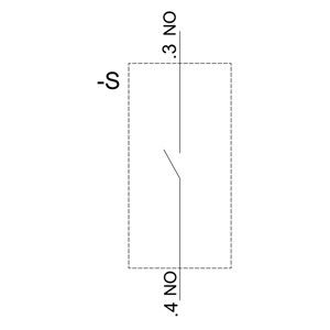 PLC 3SU1500-1AA10-1BA0 플라스틱 3 장소 A 나사 터미널 1NO SIRIUS ACT 홀더 및 모듈