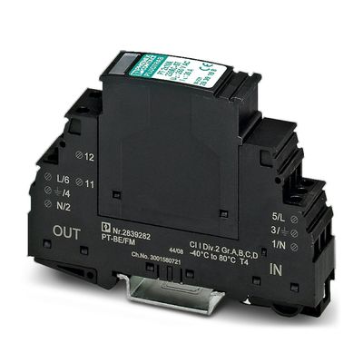2 폴 서저 보호기 PT 2X1VA-230AC-ST 2839198 230 V AC 필요에 대한 플러그