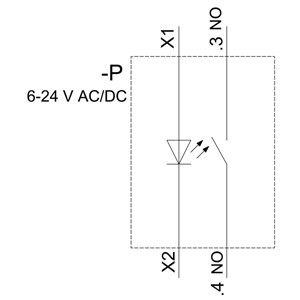 PLC 3SU1501-1AG40-1BA0 SIRIUS ACT 홀더와 모듈 3 위치 A 6-24V AC/DC 스크루 터미널 1NO
