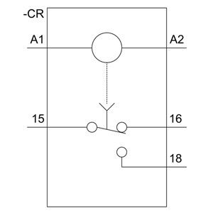 PLC 7PV1540-1AW30 타이밍 릴레 시간 릴레 82.00 x 90.00 x 22.00MM 크기 및 접촉 부하
