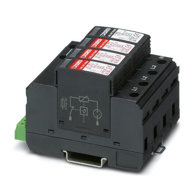 4 폴 350V AC 등급 VAL-MS 350VF / 3 1-FM 장비에 대한 2 타입 전압 보호기 2858632